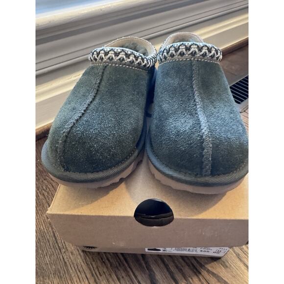UGG Tasman Slippers Forest Green Little Kids Size 13c NIB NEW - Picture 9 of 12